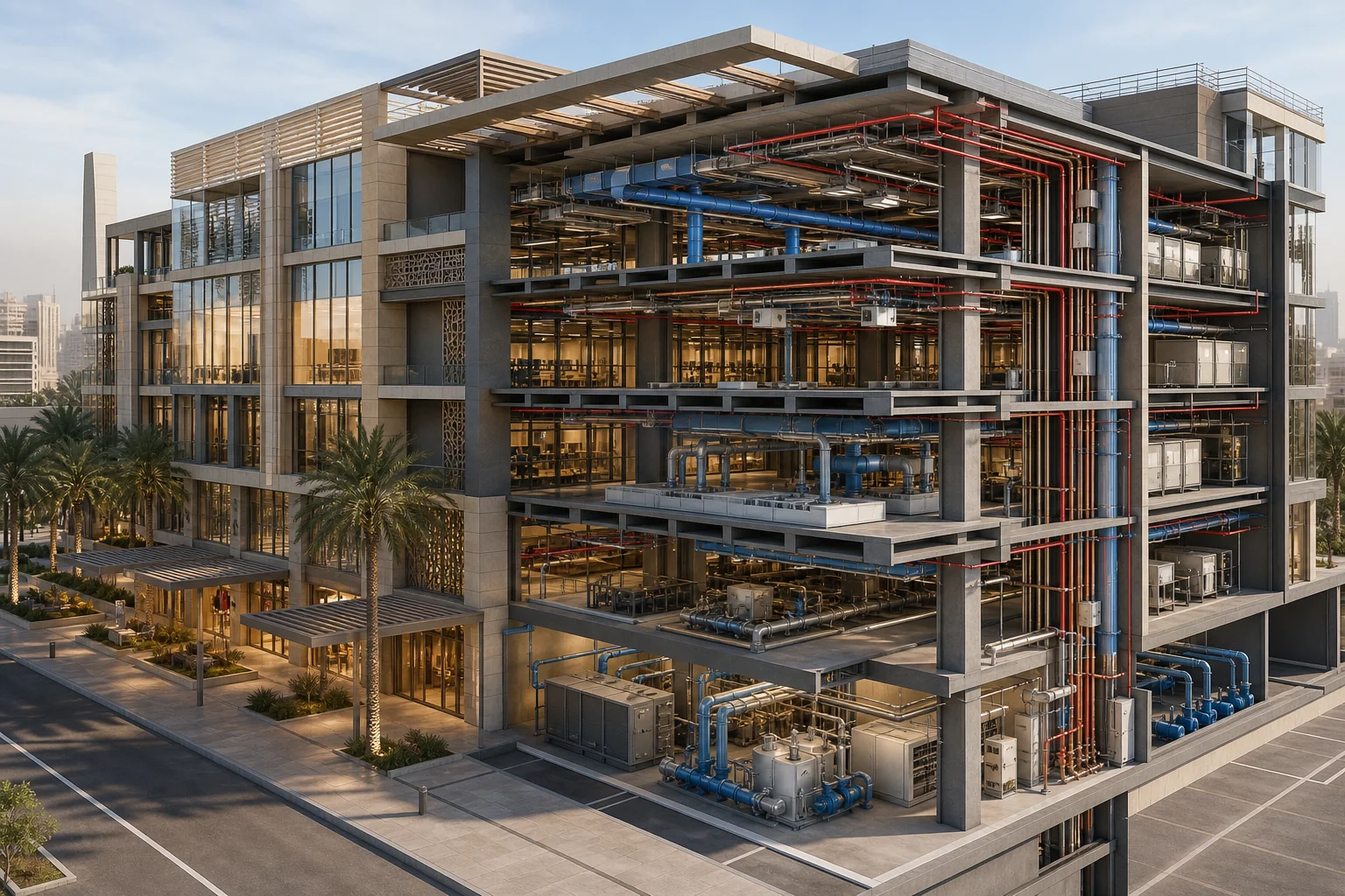 نمذجة معلومات البناء BIM