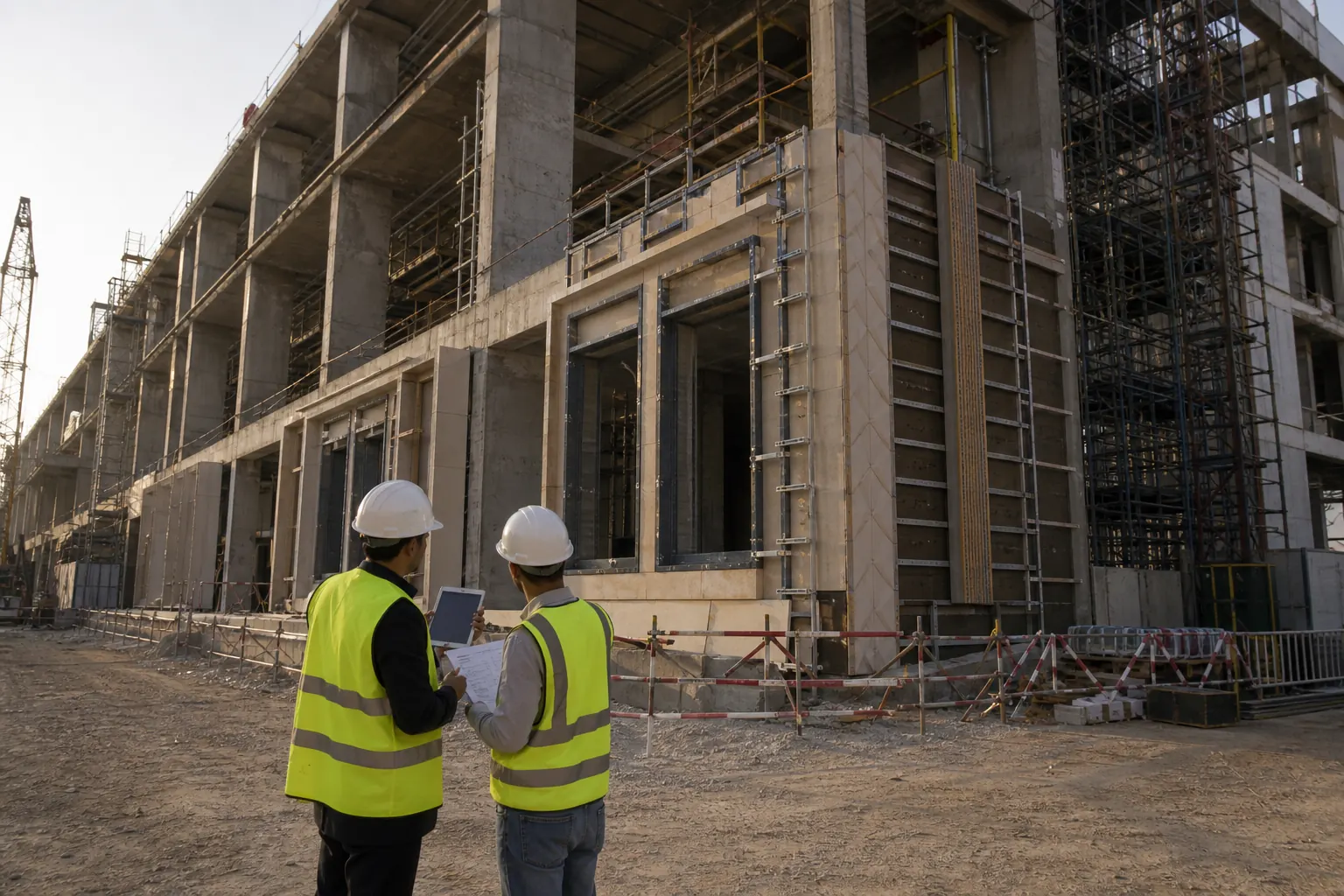 الإشراف الهندسي وإدارة التنفيذ